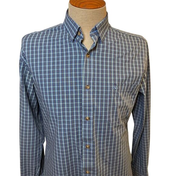 FishHippie Button Down Shirt Sz. M Solace Collection Genuine Waterside Originals - Picture 2 of 8